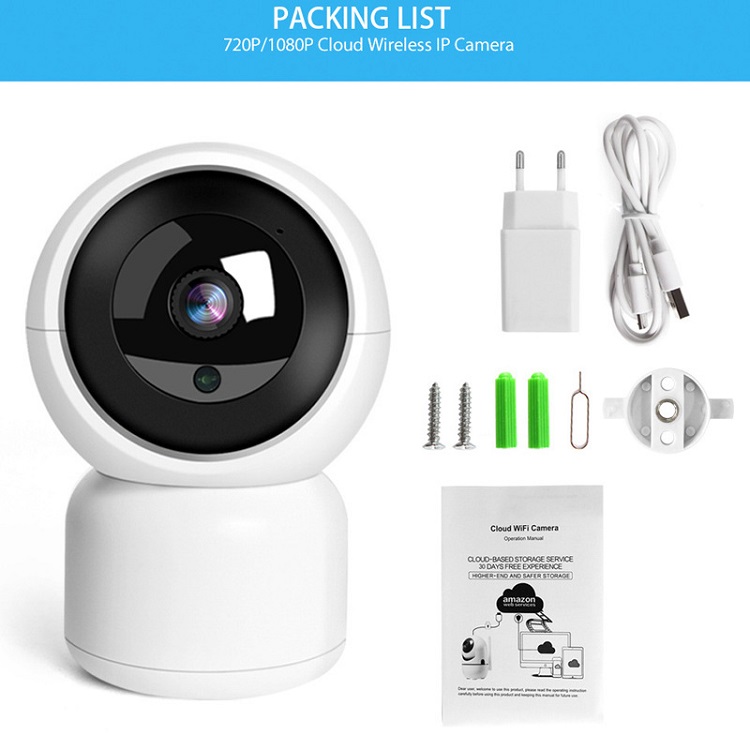 720P 1080P IP Camera Wireless WiFi Camera Security Surveillance CCTV Camera Baby Moniter